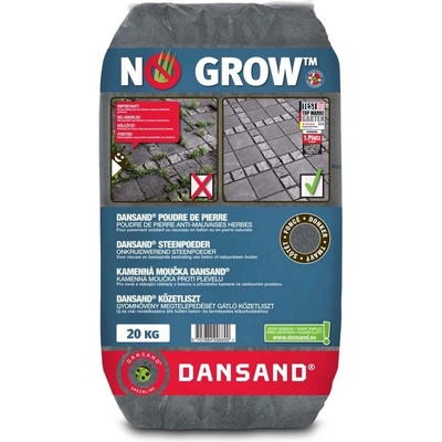 DANSAND Kamenný prach - spárový kamenný prach proti plevelu – Zboží Mobilmania