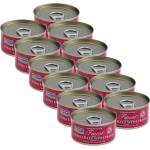 Fish4Dogs FISH4CATS Най-добро филе от риба тон с скариди 12 x 70 г