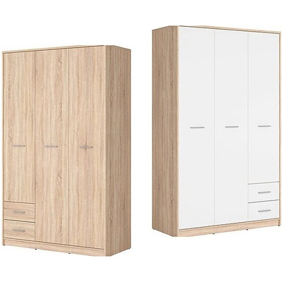 BRW Гардероб 118, 5 Nepo Plus - дъб сонома (S435-SZF3D2S-DSO)