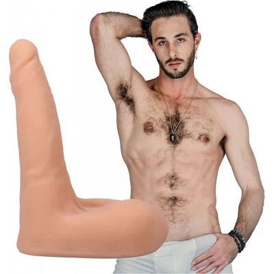 Doc Johnson Signature Cocks Vac U Lock Lucas Frost 7" ULTRASKYN Realistic Cock realistické dildo 20 x 4 cm
