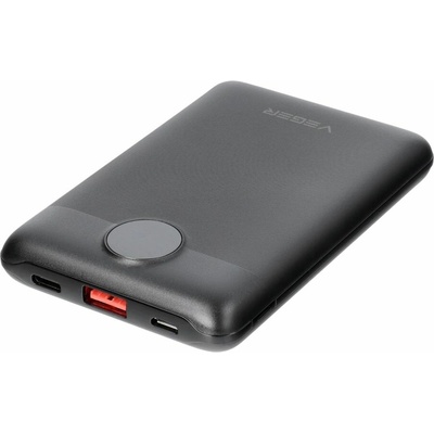VEGER S11 10000mAh LCD Quick Charge PD22,5W Black