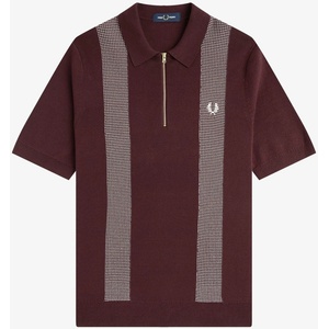 Fred Perry Блуза с яка Fred Perry Men's Short Sleeve Polo Shirt - Oxblood 597