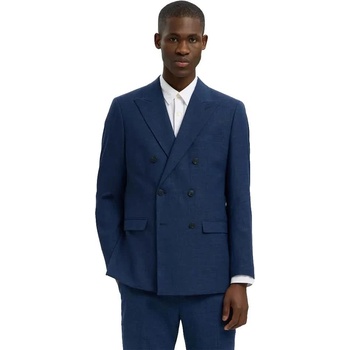 SELECTED Сако Selected Slim-Oasis Sun blazer - Blue (Dark Navy)