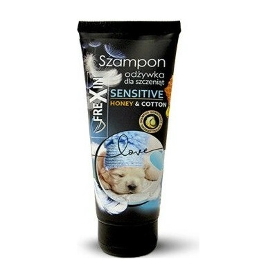 Frexin Sensitive Šampón s kondicionérom pre šteniatka med a bavlna 220 g