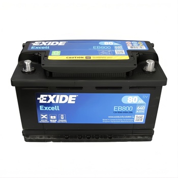 Exide Excell 80Ah EN 640A (EB800)