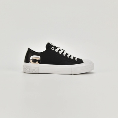 Karl Lagerfeld dámské trampky Kampus III Karl Ikonic Lo Lace Kl60310-900 černá