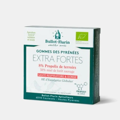 Ballot-Flurin Bio želé bonbony extra strong Krk a hltan 30 g