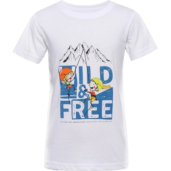 Alpine Pro Детска тениска от органичен памук ALPINE PRO ECOMO 3 white вариант pc ALPINE PRO | Byal | Момчешки | 92-98