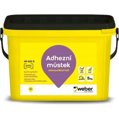 Penetrační nátěr weber podklad haft – 5 kg