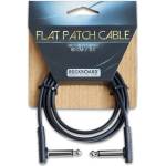 RockBoard Flat Patch Cable Black 80 cm Ъглов - Ъглов Пач кабел (RBO CAB PC F 80 BLK)