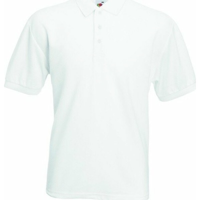 Fruit of the Loom pánská směsová polokošile F502 bílá