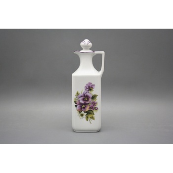 Bohemia Porcelán 1987 Karafa hranatá Macešky FL 700 ml