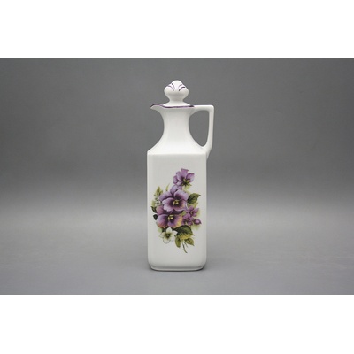 Bohemia Porcelán 1987 Karafa hranatá Macešky FL 700 ml