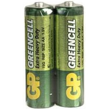 GP Batteries Батерии Цинк-карбонова gp r6, АА, 1.5 v, 2 бр (gp-bm-r6-shrink-2pk)