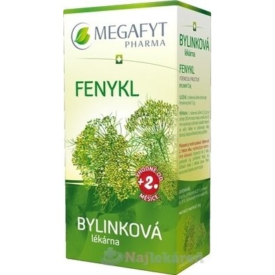 Megafyt Bylinková lékárna Fenykl bylinný čaj 20 x 1,5 g
