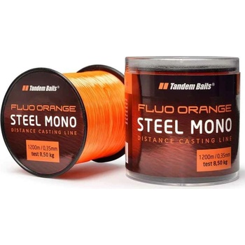 Tandem Baits Steel Mono Fluo orange 600m 0,35mm