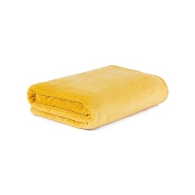 Homla Mikrovláknová deka Rote mustard/hořčicová 150x200