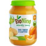 BioNino Био зеленчуково пюре BioNino - Тиква и картоф, 4 м+, 190 g (BN2256) - baby