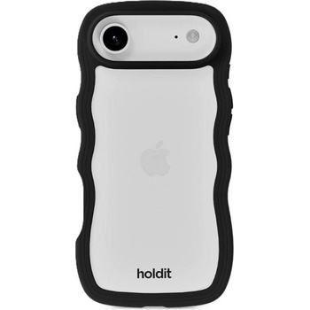 Holdit Калъф Holdit - Wavy, iPhone Air, черен/прозрачен (7330985168284)