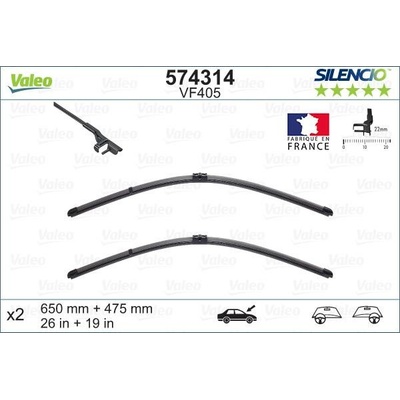 Valeo Silencio X-TRM 650+475 mm VA 574314