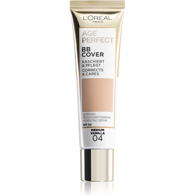 L'Oréal Paris Age Perfect BB Cover BB krém 04 Medium Vanilla 30 ml – Zbozi.Blesk.cz