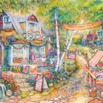 Grafika Art Puzzle - Puzzle Cobblestone Inn - 1 000 piese