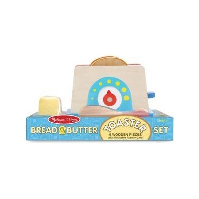 Melissa & Doug Детски дървен тостер - 19344 - Melissa and Doug, 000772193443
