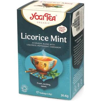 YOGI TEA | Licorice Mint - 17 пакетчета чай