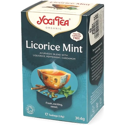YOGI TEA | Licorice Mint - 17 пакетчета чай