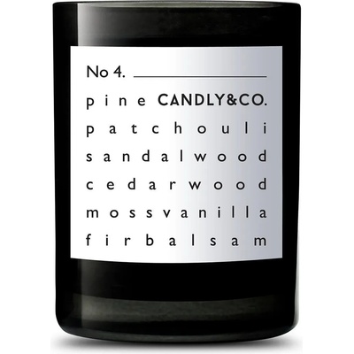 Candly Ароматна соева свещ No. 4 Pinia & Paczuli (No4BL)