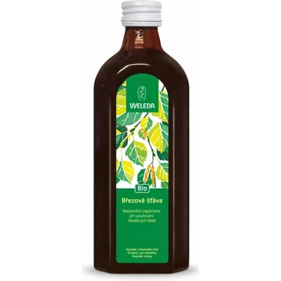 Weleda Bio Březová šťáva Bio Březová šťáva bez cukru 200 ml