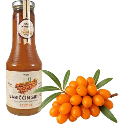 Nature NoTea Babičkin sirup Rakytník 500 ml