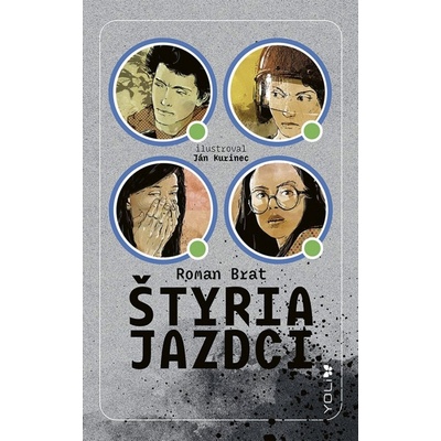 Štyria jazdci - Roman Brat, Ján Kurinec ilustrátor