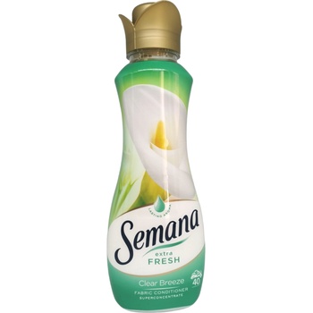 Semana омекотител за пране, Extra fresh, Clear breeze, 40 пранета, 800мл