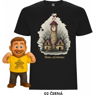 Mitroczech Blood on the Clocktower triko černá