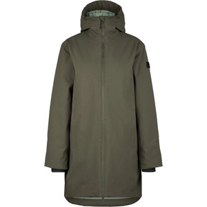 Stoic Дамско палто Stoic Women's MountainWool MMXX. Uppsala Coat - Dark Olive - размер XS (102-5016-0311)
