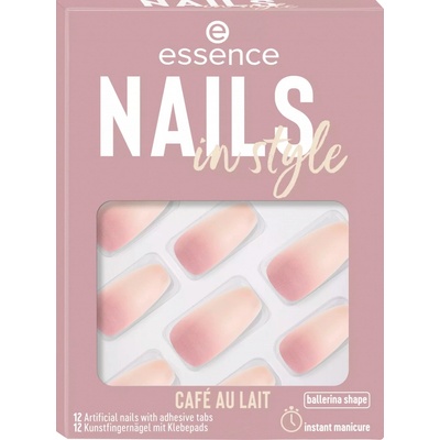 Essence Nails In Style umělé nehty 16 Café Au Lait 12 ks