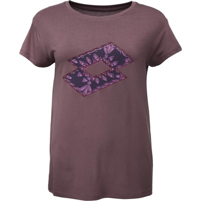 Lotto Dámske tričko TEE INDIE II čierna ružová