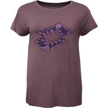 Lotto Dámske tričko TEE INDIE II čierna ružová