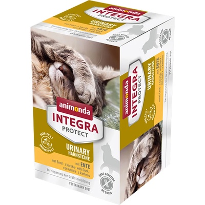 Animonda 6х100г Adult Urinary Oxalstein Animonda Integra Protect при оксалатни камъни, консервирана храна за котки- с говеждо