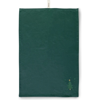 Juna Christmas Fable Кухненска кърпа елха, 50 x 70 см, тъмнозелена (637310)