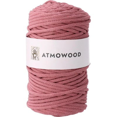 Atmowood příze 5 mm - starorůžová