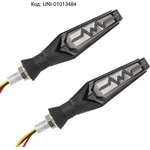 UNI-SP K-т LED мигачи за мотоциклет / скутер / ATV, R-245LED, 135x18 мм (UNI-01013484)