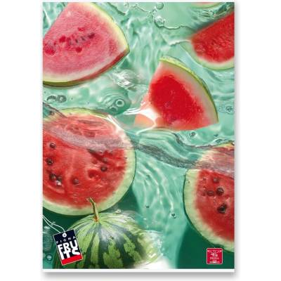 Pigna PIGINA Školní sešit Fruits A4 42 listů linkovaný mix motivů