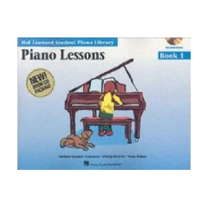 Piano Lessons Book 1 & Audio | Hal Leonard Student Piano Library (2003)