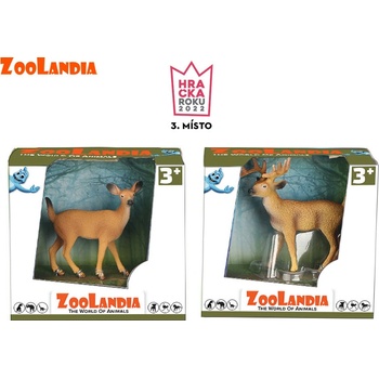 Zoolandia jelen/laň 8-9 cm