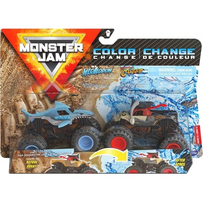 Monster Jam Spin Master sada dvojbalení měnící barvu 6060876 1:64