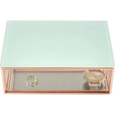 Stackers Ковчеже за бижута Stackers стъклено минi цвят мента (73830)