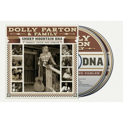 Parton Dolly Smoky Mountain DNA Family Faith and Fables 2 CD