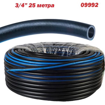 uni Маркуч градински 3/4", 25 м, многосезонен с оплетка, (09992) (uni-09992)